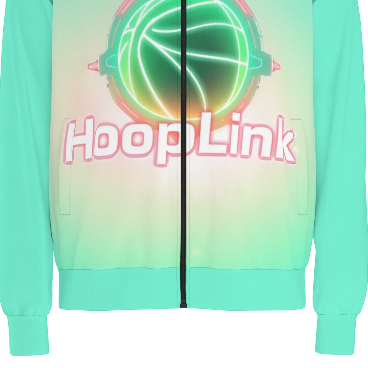 HoopLink Orbit Raglan-Sleeve Stand Collar Jacket