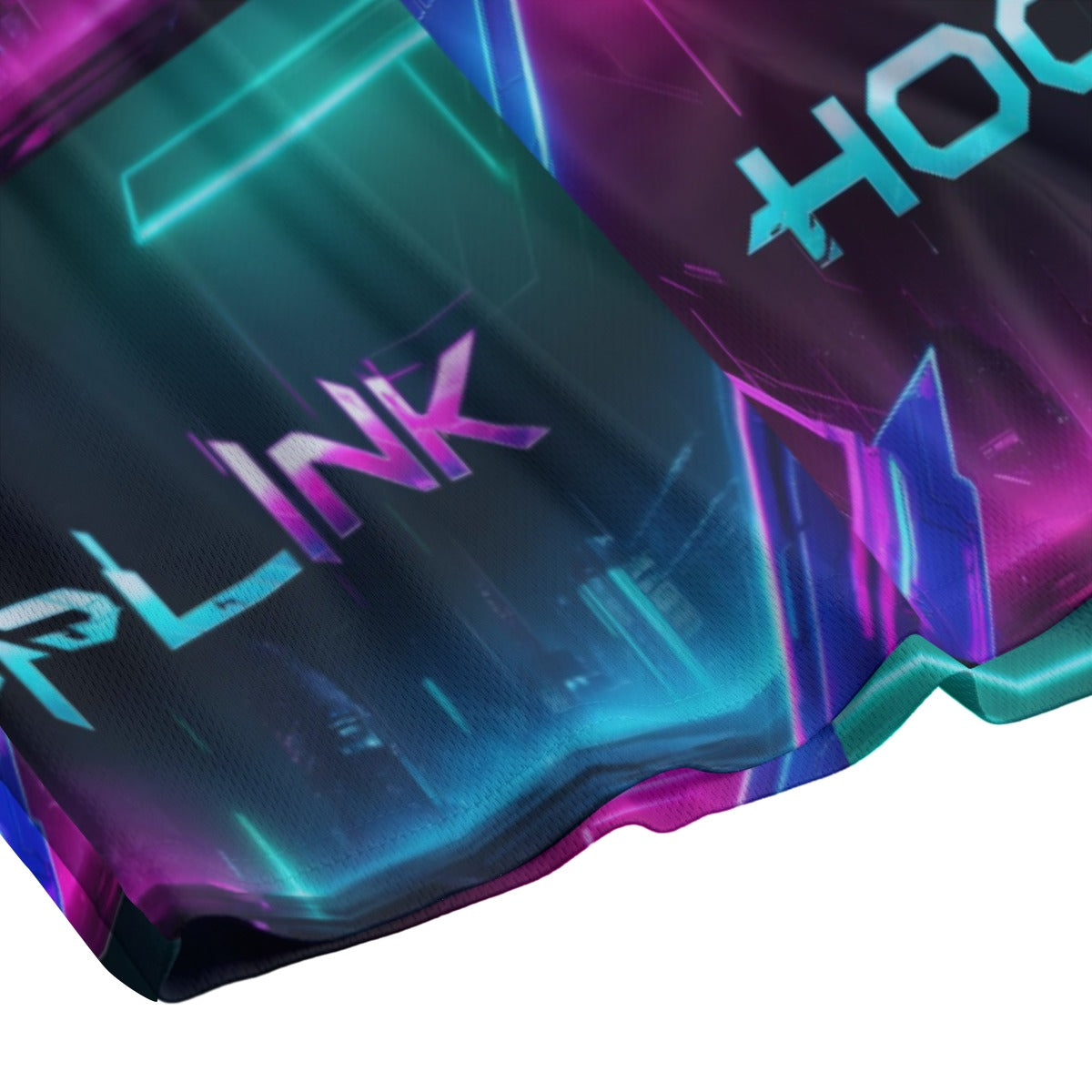 HoopLink Digi City All-Over Print Men's Mesh Shorts