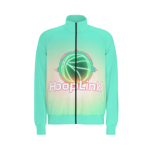 HoopLink Orbit Raglan-Sleeve Stand Collar Jacket