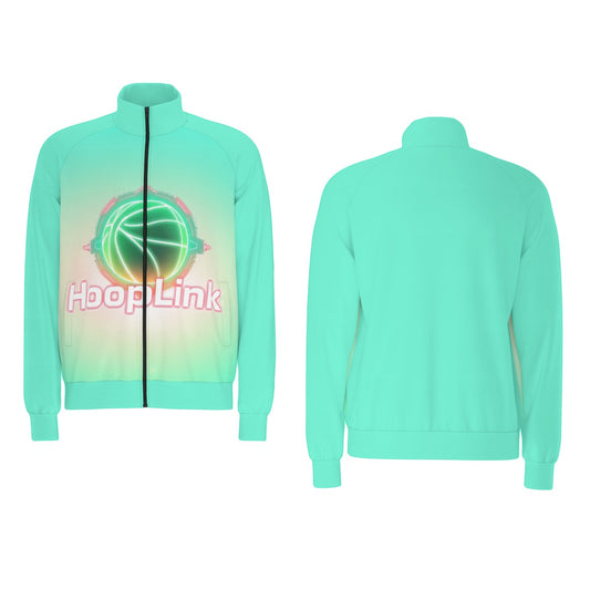 HoopLink Orbit Raglan-Sleeve Stand Collar Jacket