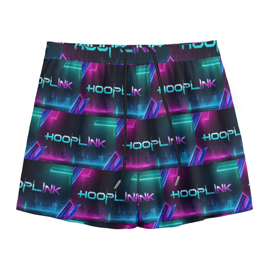 HoopLink Digi City All-Over Print Men's Mesh Shorts