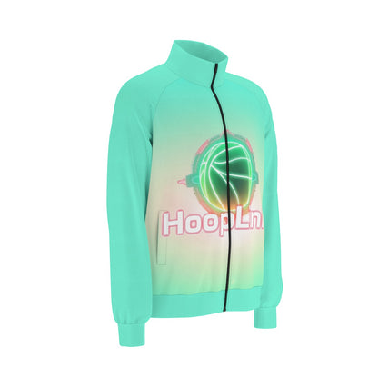 HoopLink Orbit Raglan-Sleeve Stand Collar Jacket